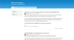 Desktop Screenshot of grenangen.se